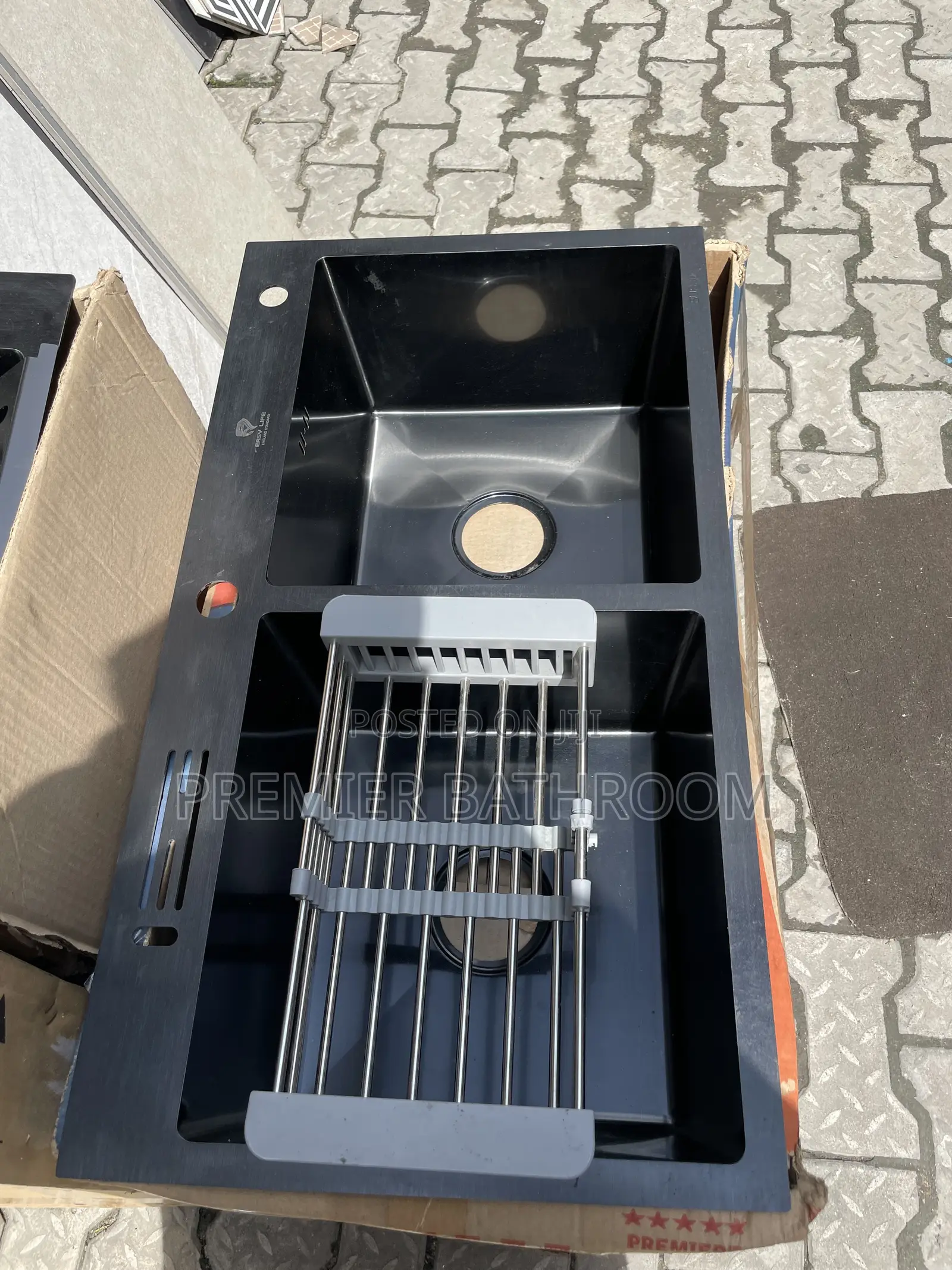 Handmade Kitchen Sink Black