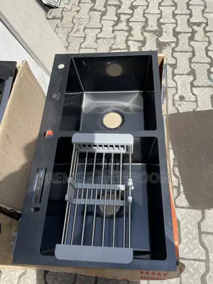 Handmade Kitchen Sink Black