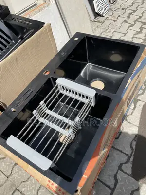 Handmade Kitchen Sink Black