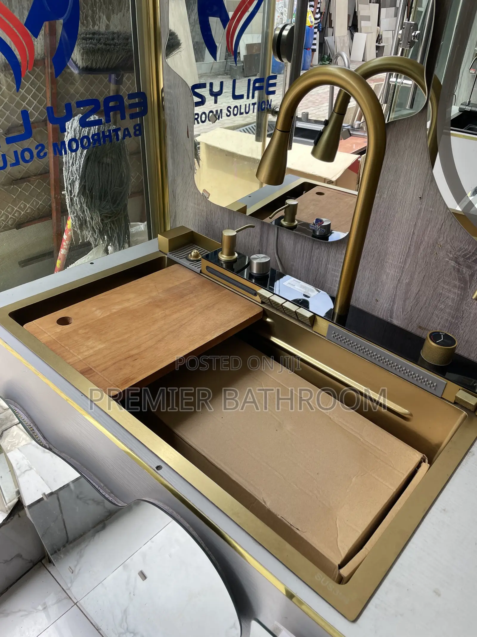 Gold Executives Kitchen Sink