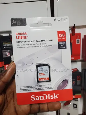 Sandisk 128gb Ultra SDXC Card 140mbps