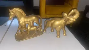 Two Beautiful Animal Decor Figurines