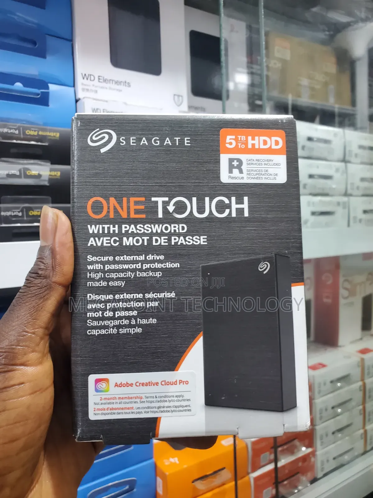 Seagate 5tb One Touch External HDD