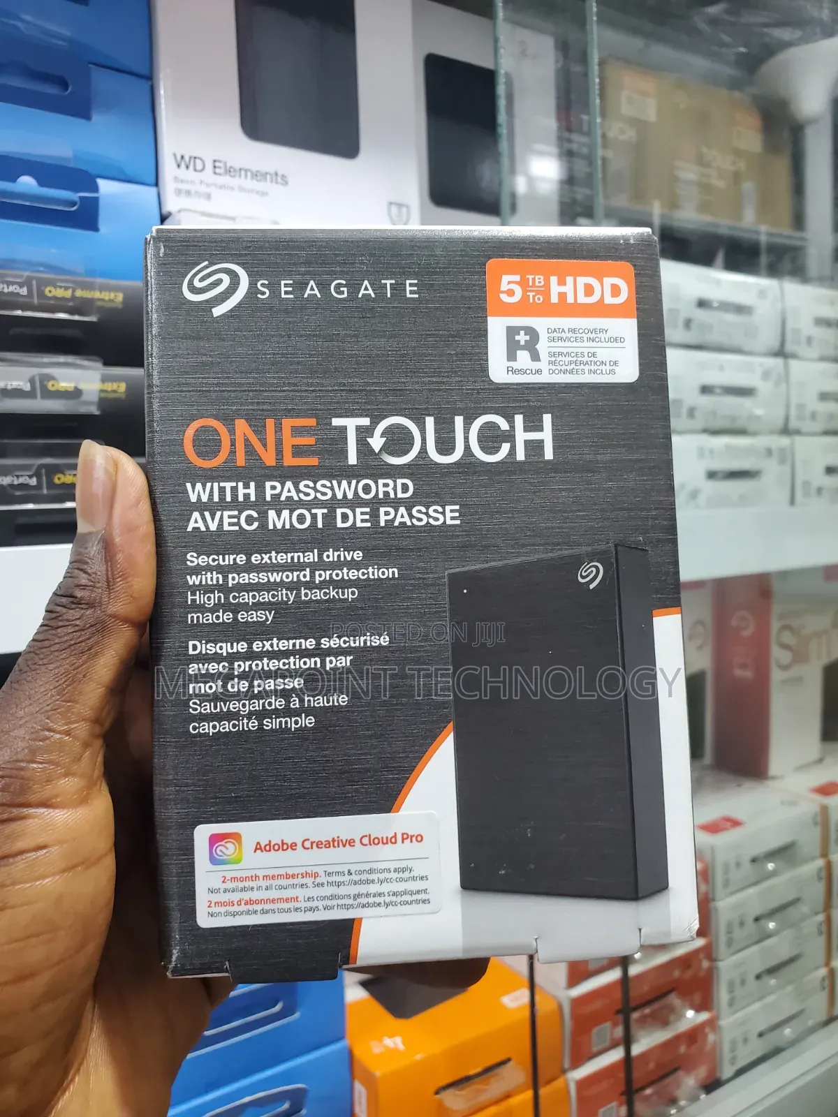 Seagate 5tb One Touch External HDD