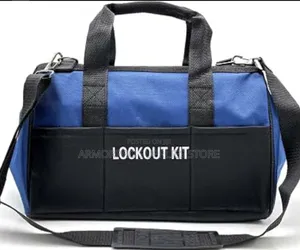 Lockout Tagout (LOTO) Kit Bag Designed to Store and Carry Safety Lock