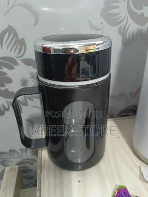Double Layers Plastic Glass Office Cup