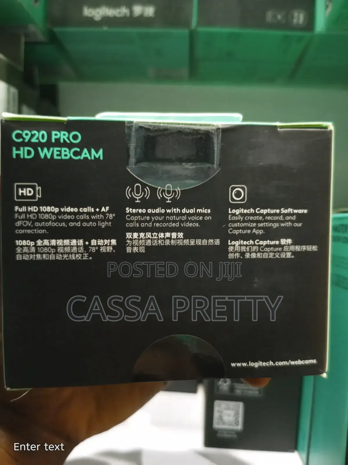 Logitech C920 Pro Hd Webcam