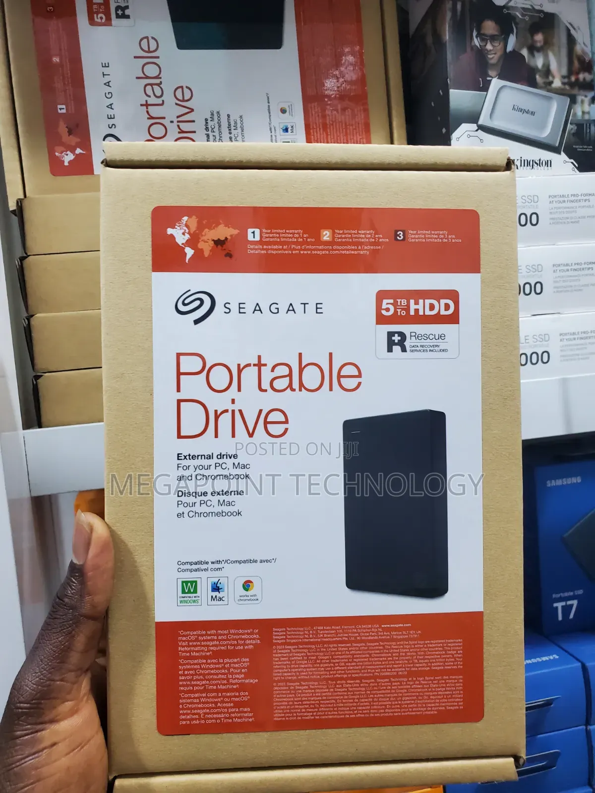 Seagate 5tb External HDD