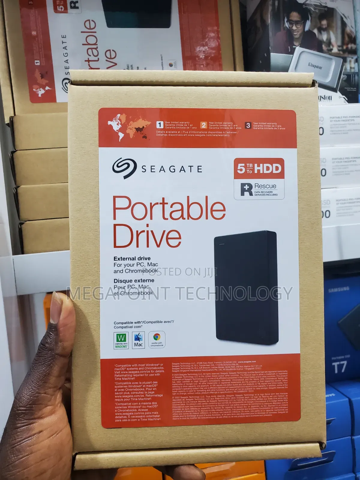 Seagate 5tb External HDD