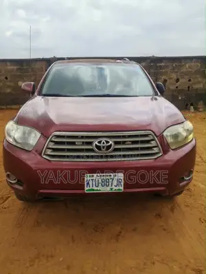 Toyota Highlander 2008 Burgundy