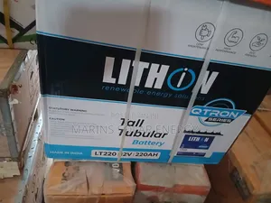 Lithon Tubular Battery 220amh 12v