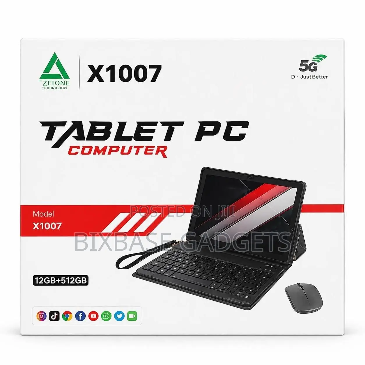 New Trifone TPad 17 512 GB Silver