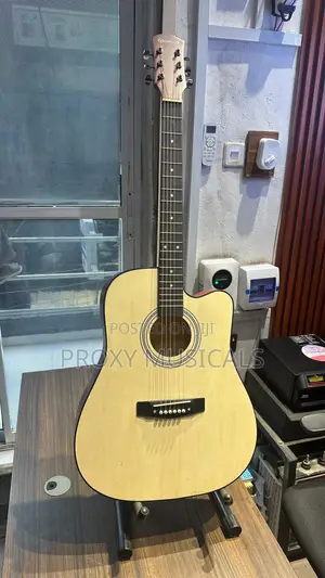 Classic Brown Dreadnought Acoustic Guitar (Brand New in Box)