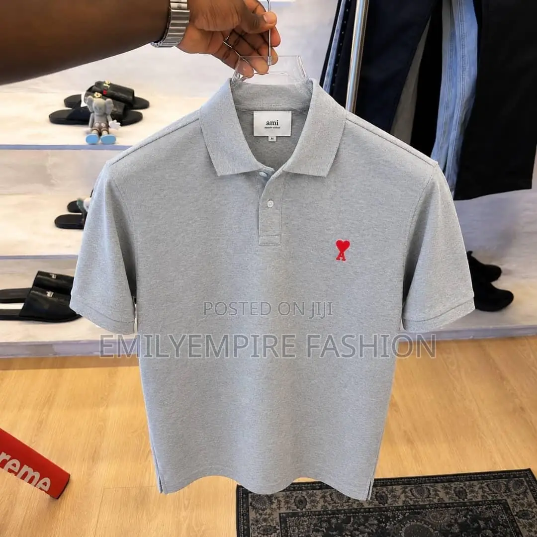 *Luxury Ami Collar Polo