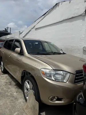 Toyota Highlander Limited 2008 Gold