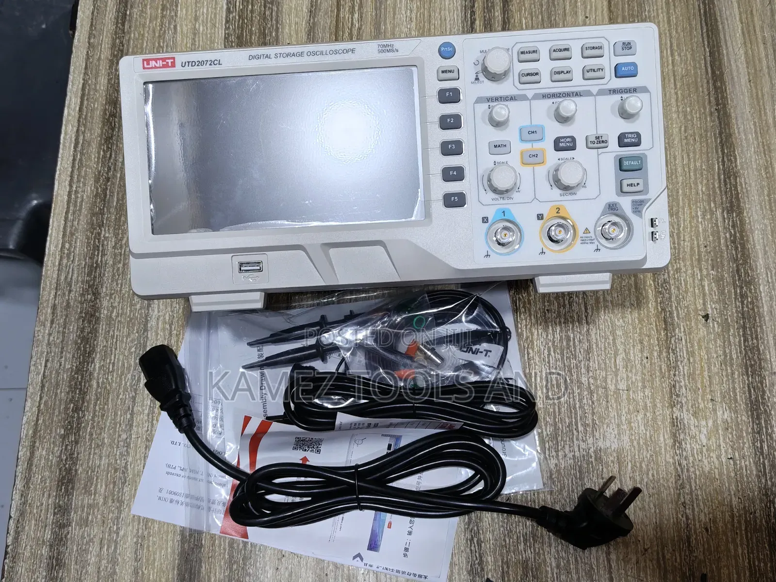 Uni-T Utd2072cl 70Mhz Digital Storage Oscilloscope