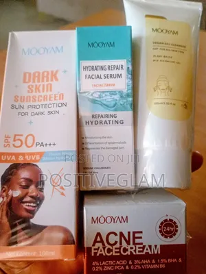 MOOYAM 4-Piece Acne Clear + Repair Bundle