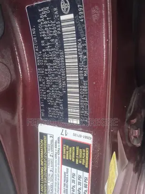 Toyota Avalon 2014 Red