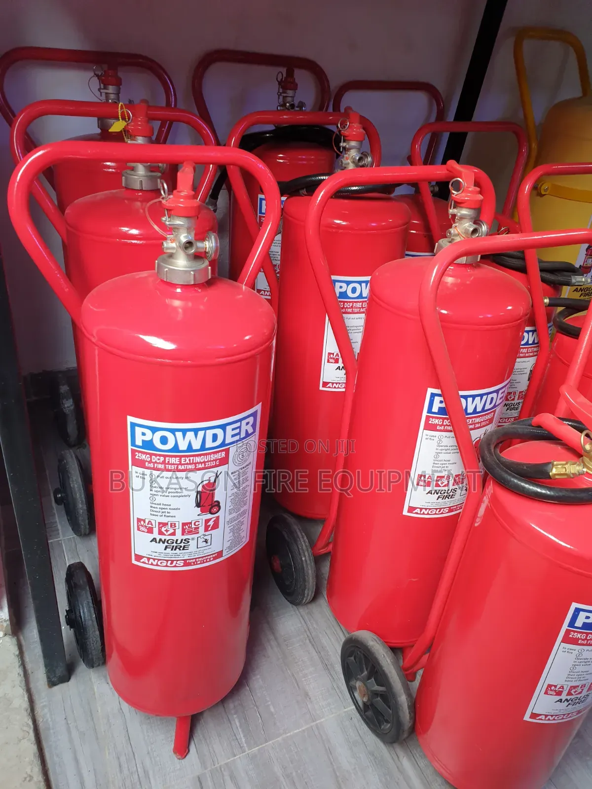 25kg Wheeled Trolley Fire Extinguisher