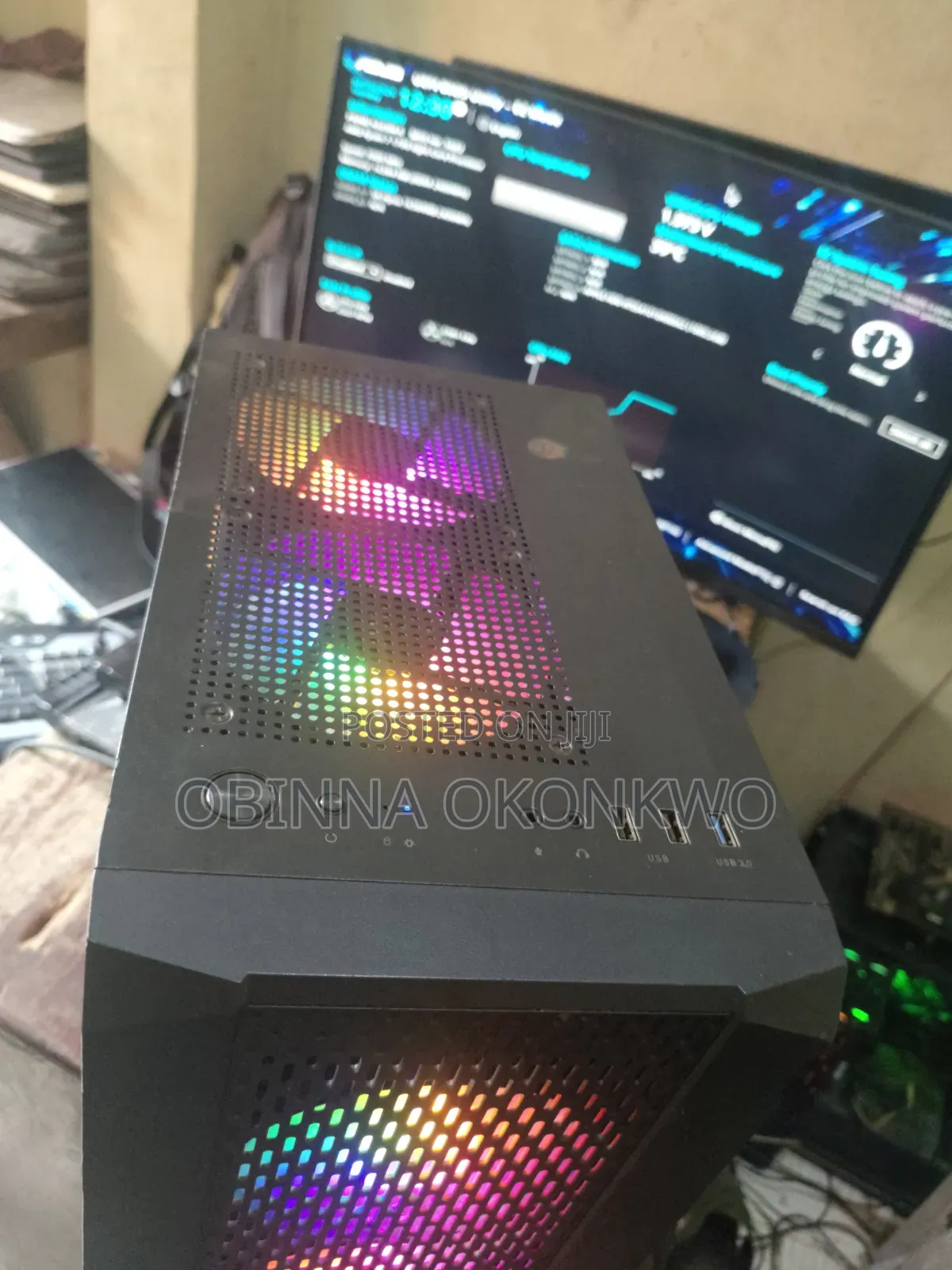 Desktop Computer MSI 16GB AMD Ryzen 7 SSD 512GB