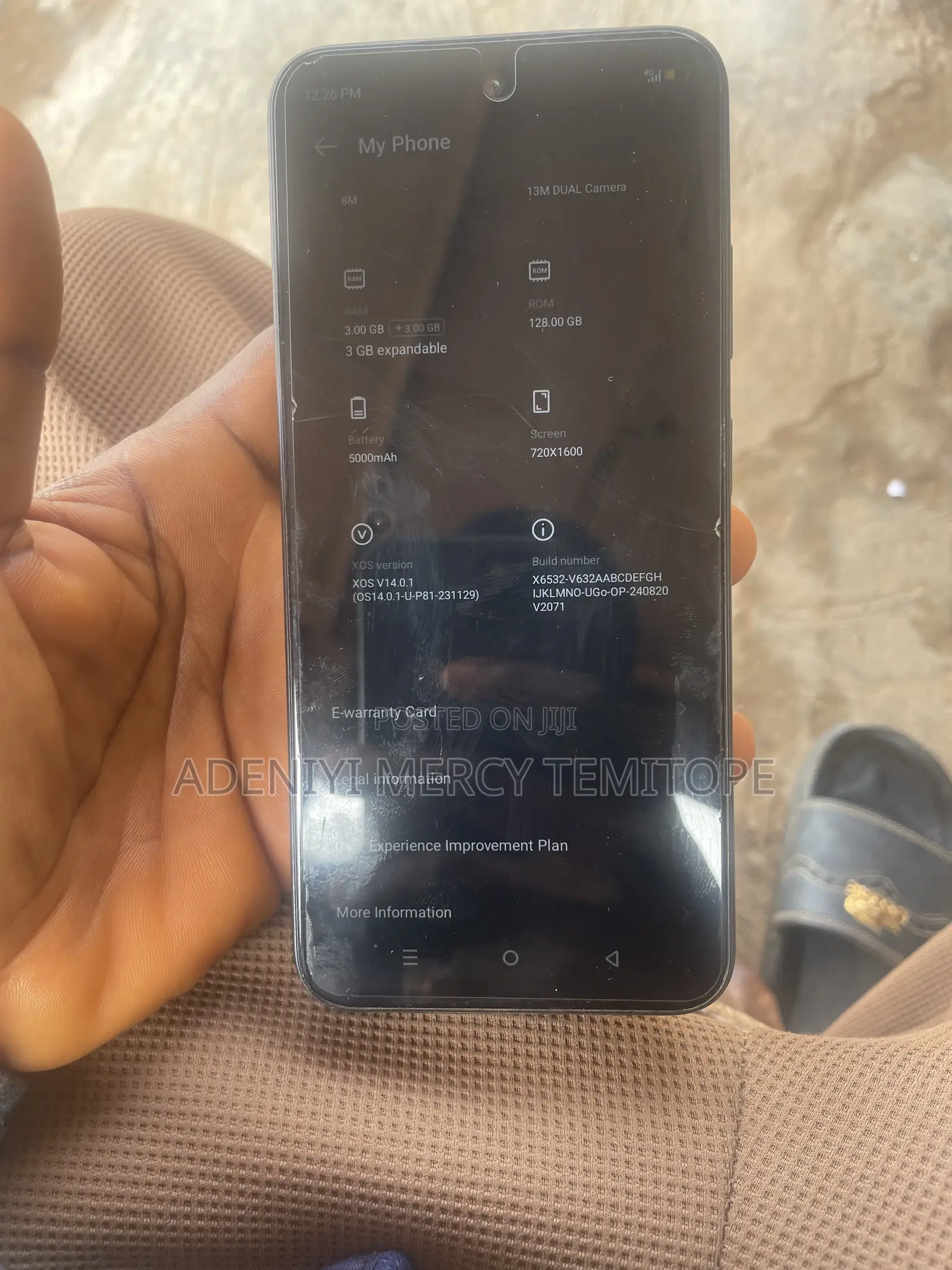 Infinix Smart 9 128 GB Gray
