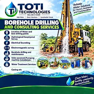 Bore Hole Drilling and Solar Powered Pumping Machine