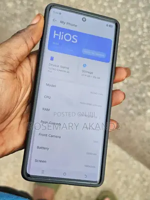 Tecno Camon 40 Pro 4G 256 GB Silver