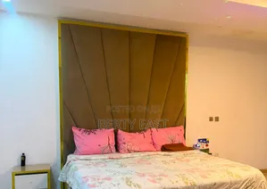 6 by 7 Bedframe and Semi Orthopaedic Mattress