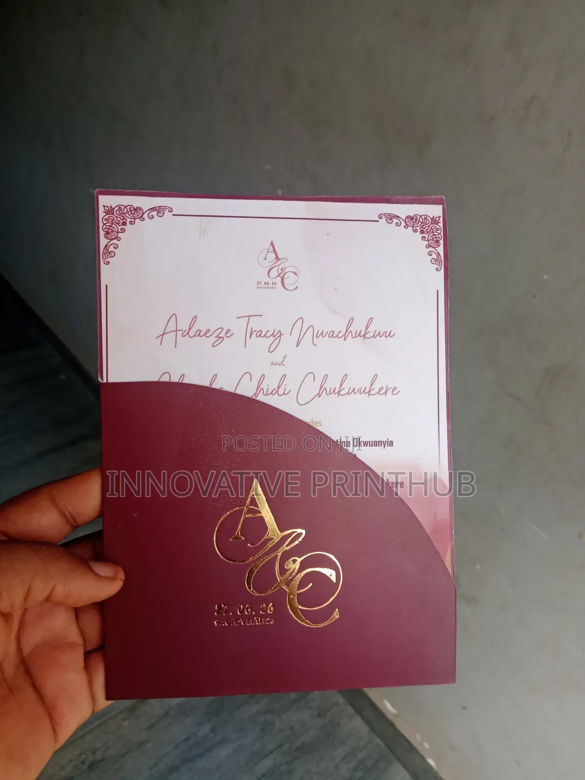 Wedding Invitation Card
