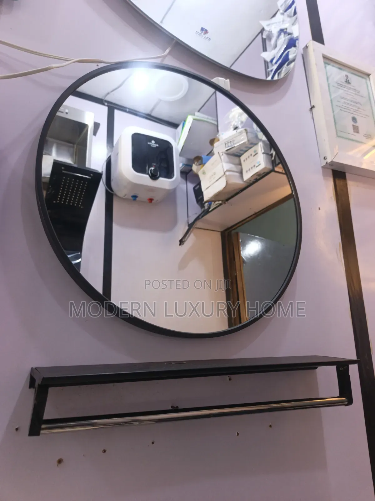 Mirror With Shelf
