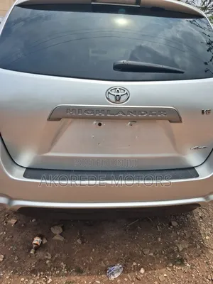 Toyota Highlander 2008 Silver