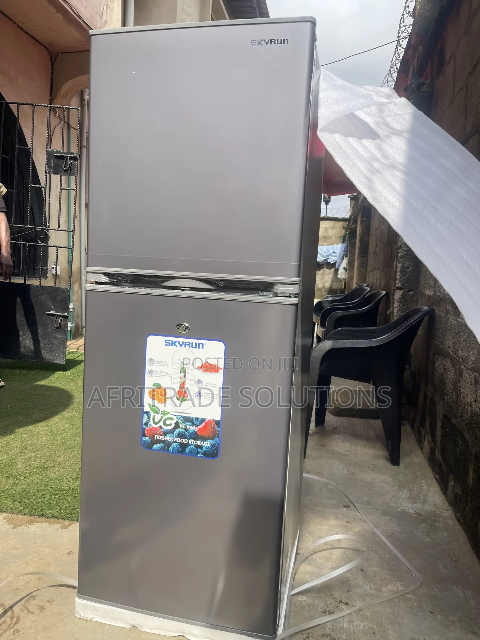 Skyrun BCD-195HS 195L Fridge – Big Freshness, Smart Design