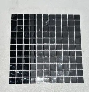 1/1 Black Glass Mosaic