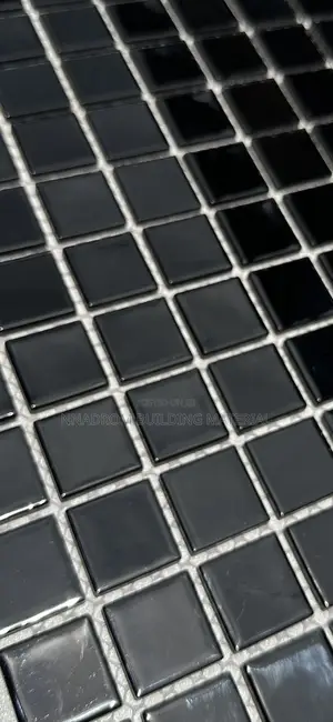 1/1 Black Glass Mosaic