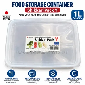 Nakaya 1L Japanese Food Storage Container With Lid