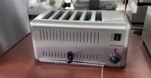 High Quality Commercial 6-Slice Stainless Steel Electric Bread Toaster