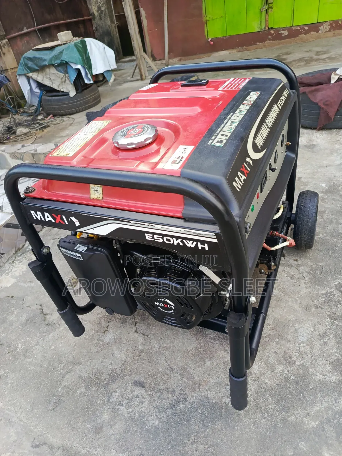 Maxi 5KW / 6.2KVA Generator Maxigen EK50