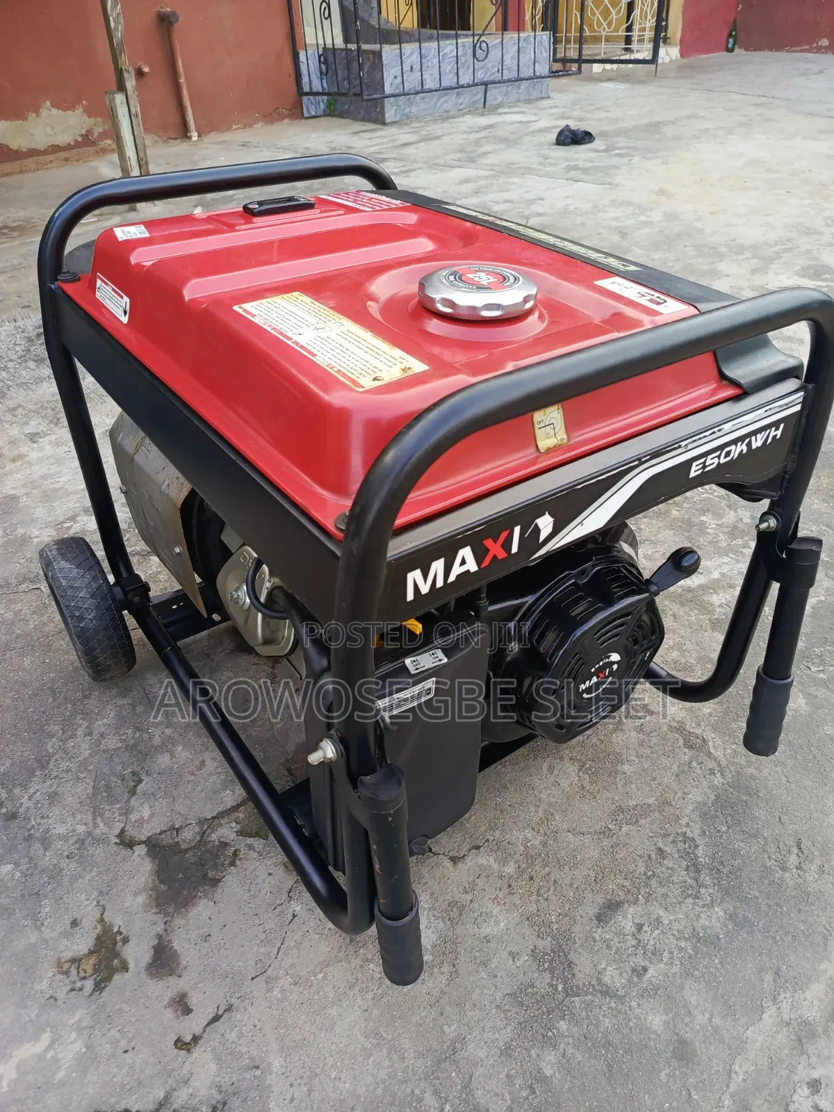 Maxi 5KW / 6.2KVA Generator Maxigen EK50