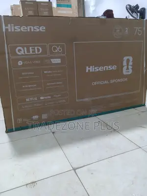 Brand New Hisense 75 Inch QLED Smart Television