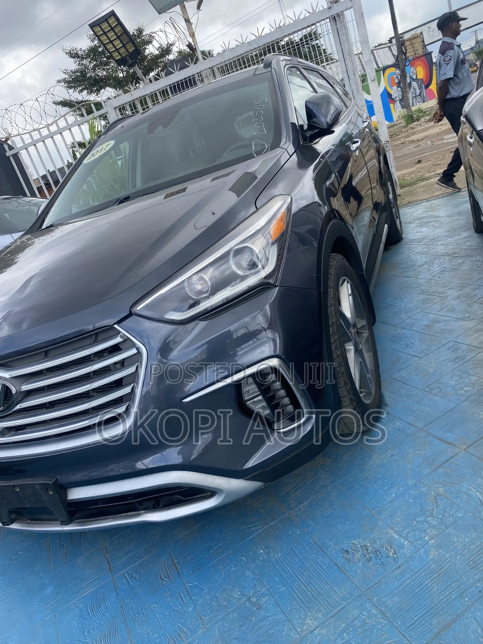 Hyundai Santa Fe 2017 Gray