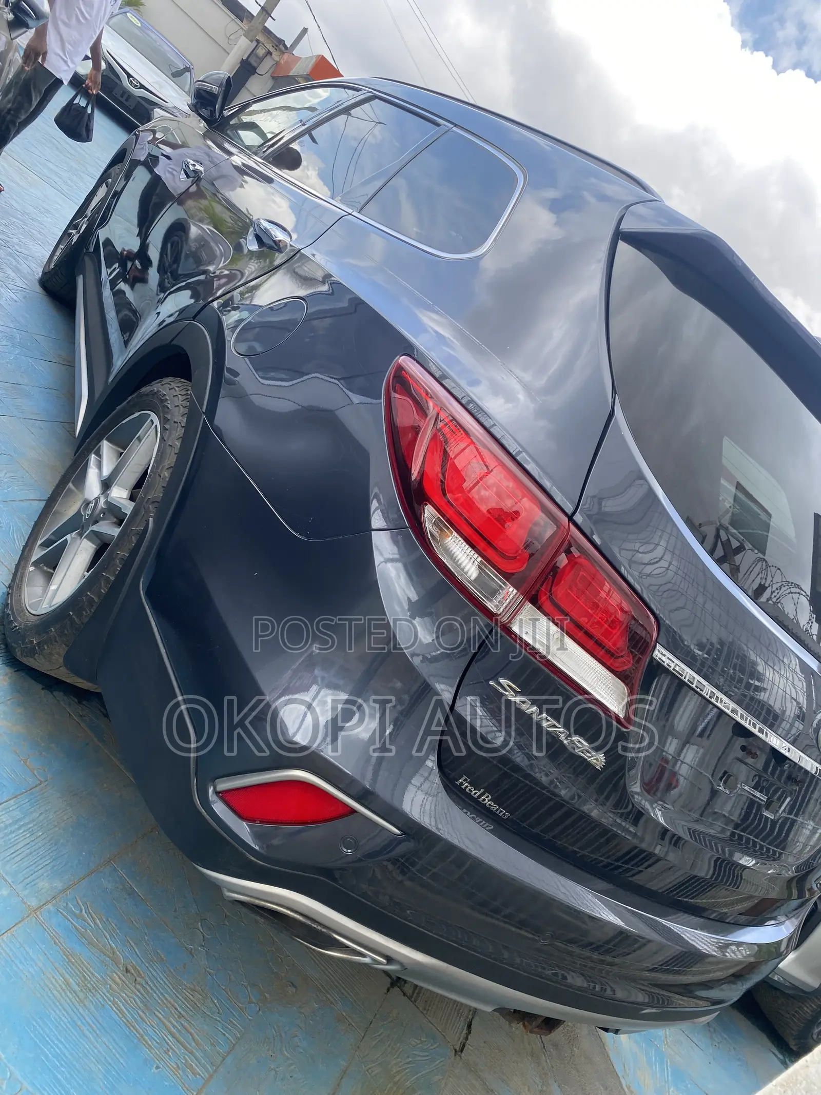 Hyundai Santa Fe 2017 Gray
