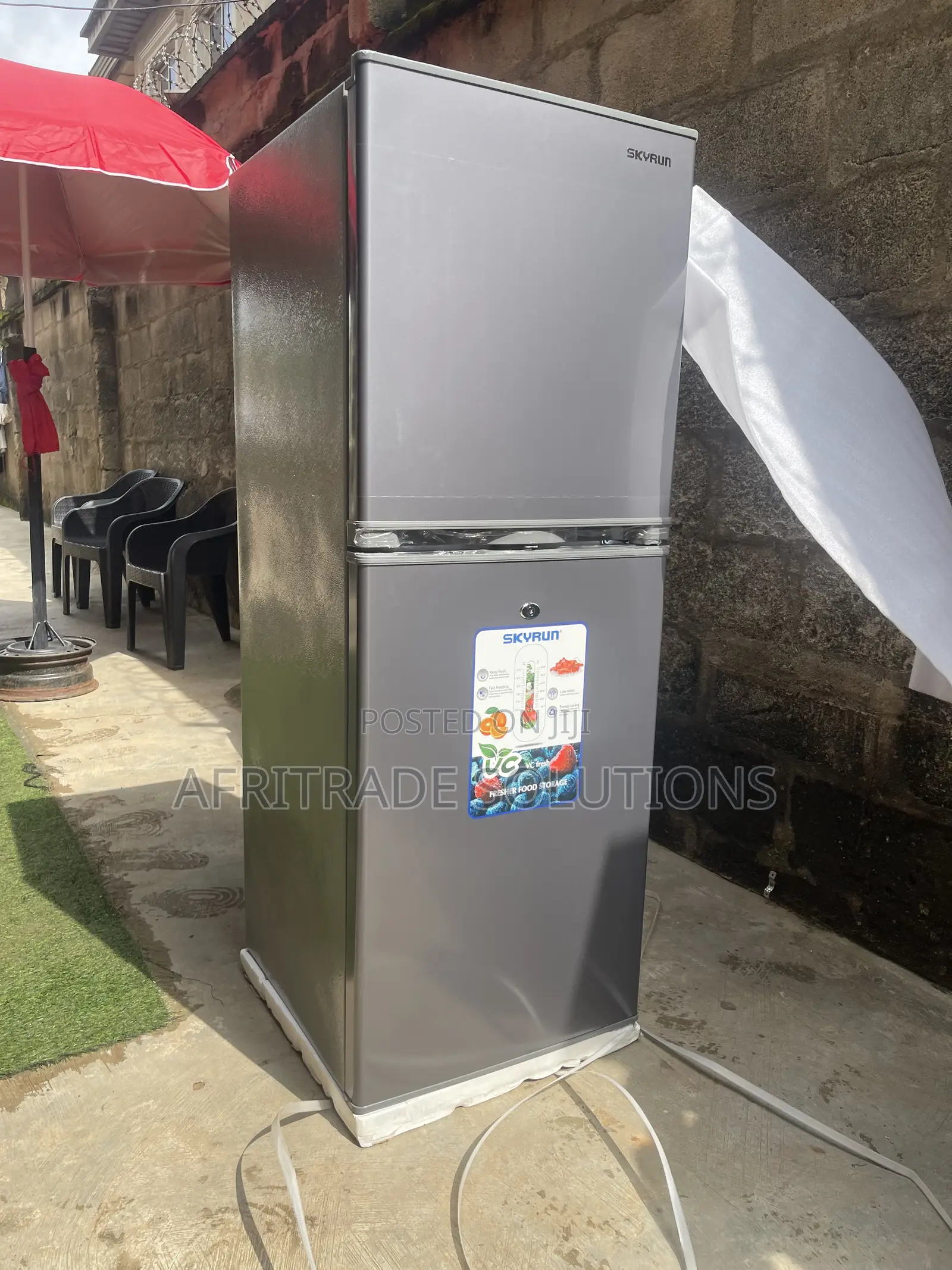 Skyrun 195L Refrigerator – Keep It Cool, Keep It Fresh
