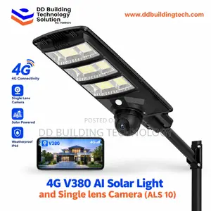 4G V380 AI Solar Light and Single Lens Camera (ALS 10)