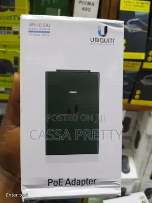 Original Ubiquiti Poe Adapter 48v 0.5a Gigabit