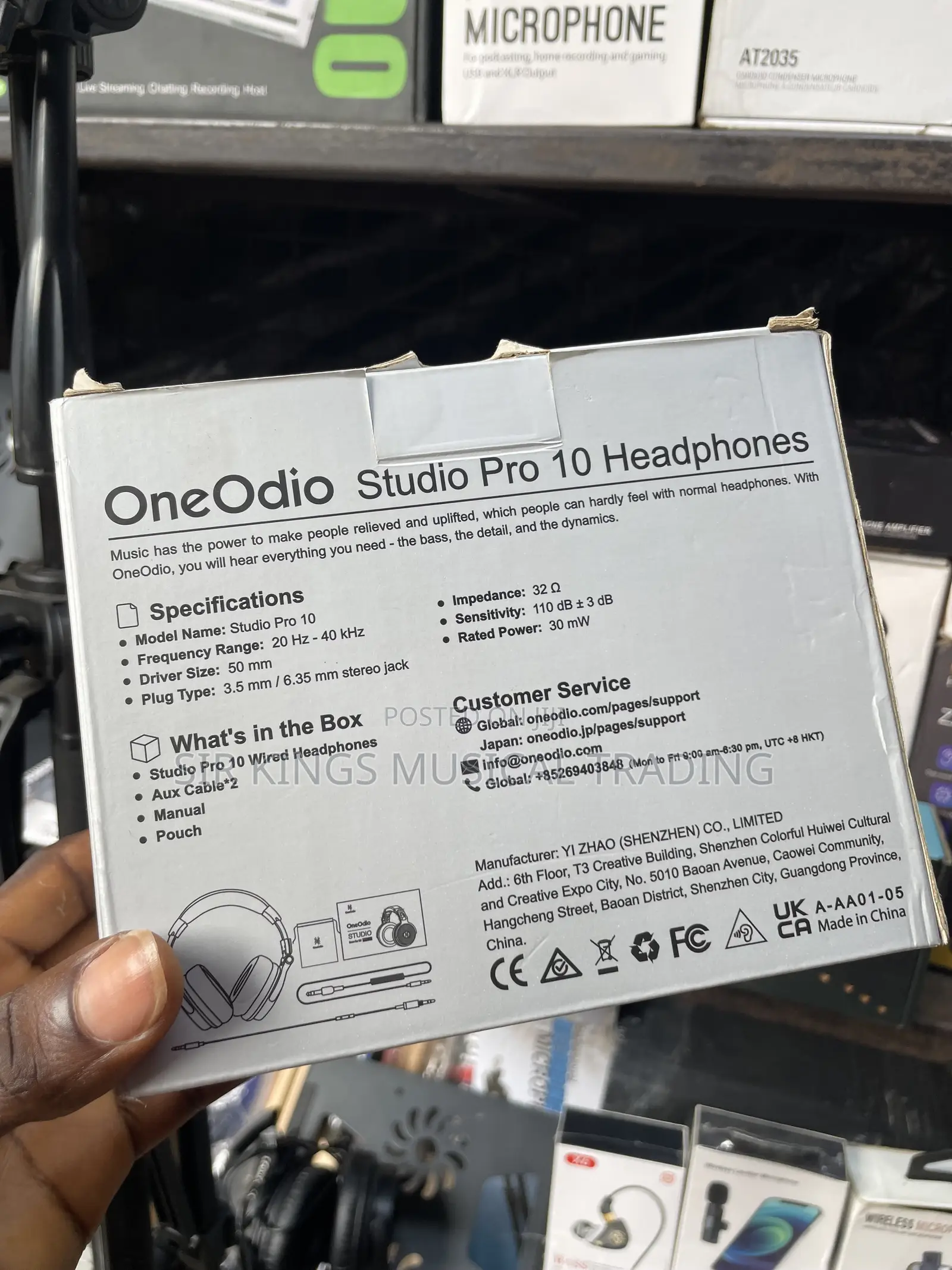 Oneodio 10 Studio Dj Headphone