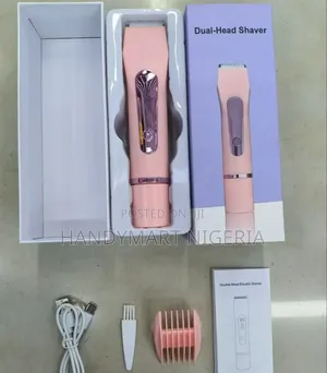 Dual-Head Shaver- Rechargeable Hair Clipper Beard Trimmer With Comb