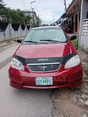 Toyota Corolla 2004 Red
