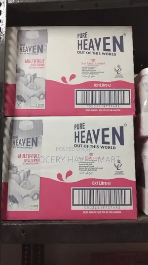 Pure Heaven Multifruit Juice Drink With Multivitamins 8 ×1 Liter