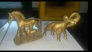 Two Beautiful Animal Decor Figurines