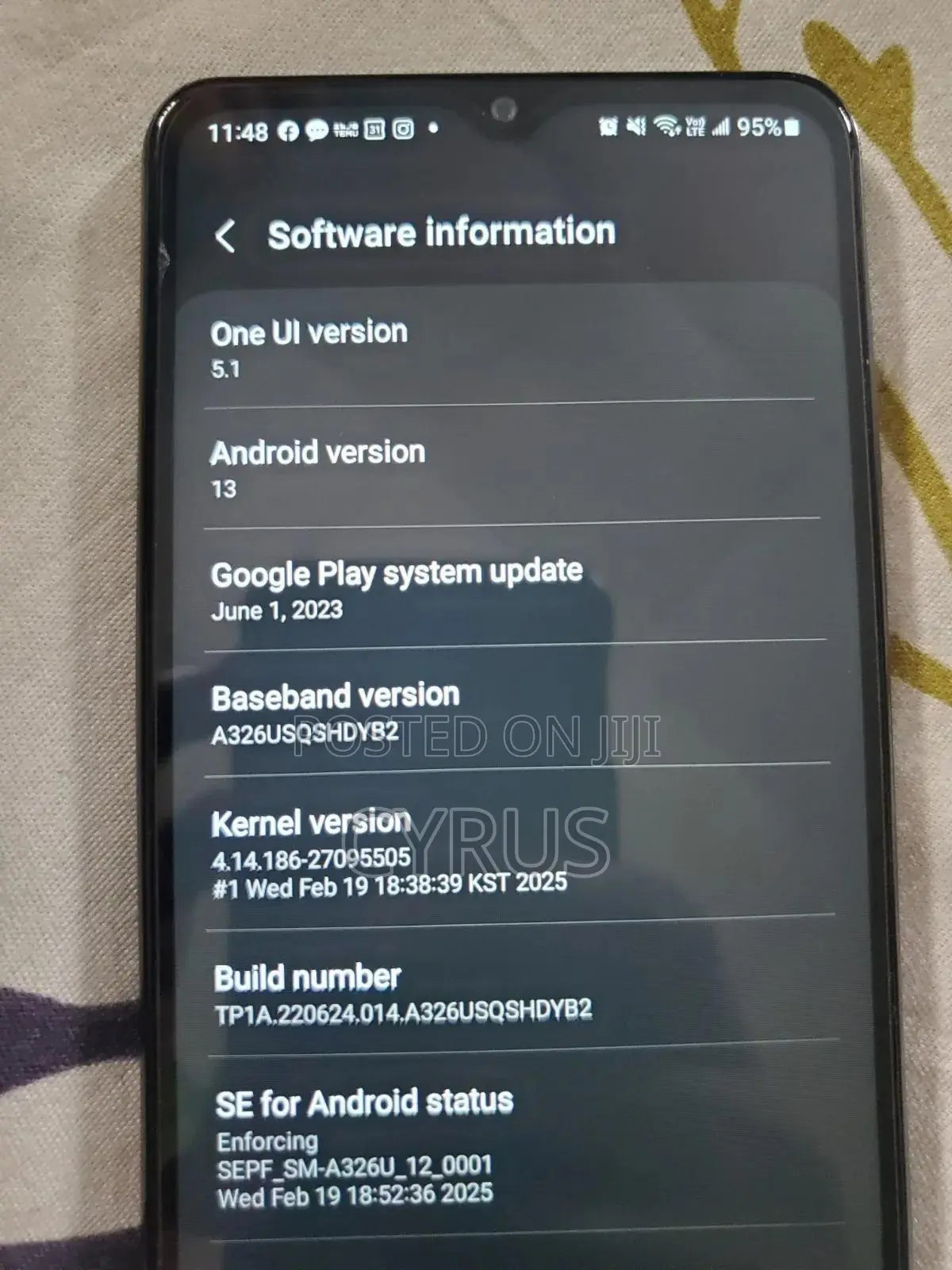 Samsung Galaxy A32 5G 64 GB Gray